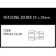 Marley Philmac Reducing Joiner 25 x 20mm - MM304.25.20